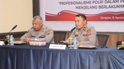 Polres Sanggau Gelar Sosialisasi KUHP Baru, Tegaskan Profesionalisme Penegakan Hukum