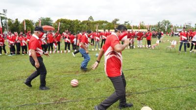 Semarak Kemerdekaan, Pangdam Turut Lomba Tujuh Belasan