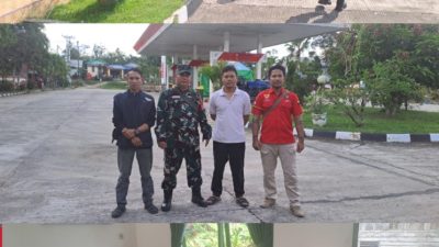 Koramil 1204-04/Kembayan Gelar Patroli Gabungan Jaga Kondusifitas Wilayah